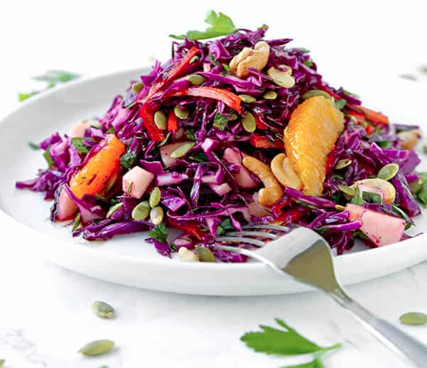 Red Cabbage Slaw